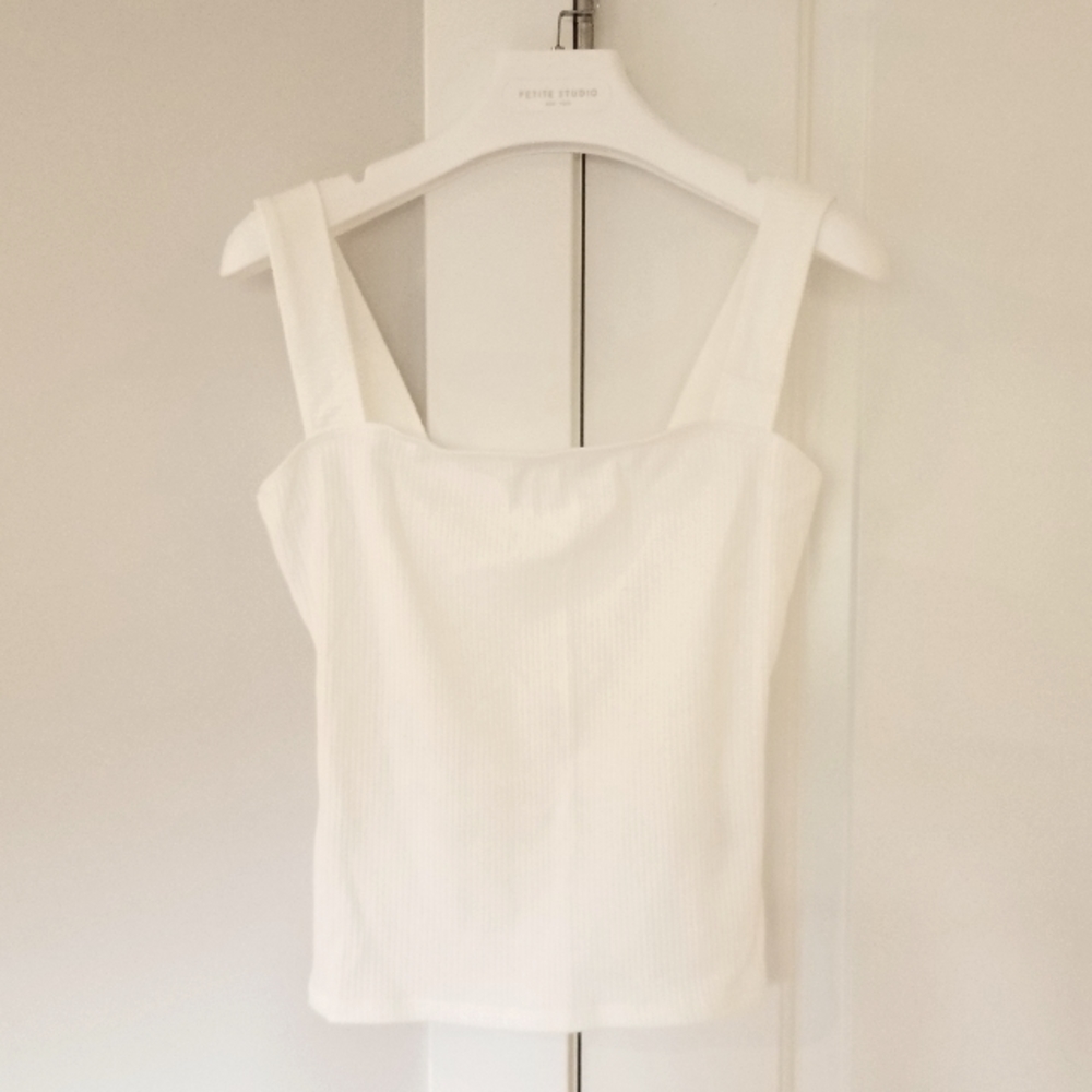 Reformation Canyon Top White Sz S
